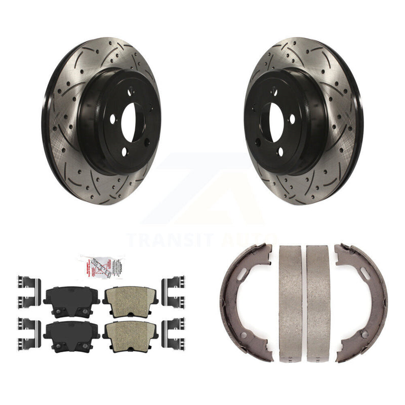 Transit Auto KDA-103304 Disc Brake Kit for 2005-2021 Dodge Challenger, Dodge Charger, Chrysler 300 & more - Rear product image