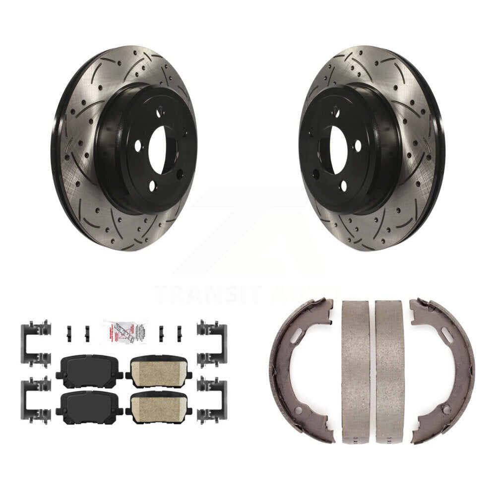 Transit Auto KDA-103308 Disc Brake Kit for 2014-2018 Dodge Charger - Rear product image