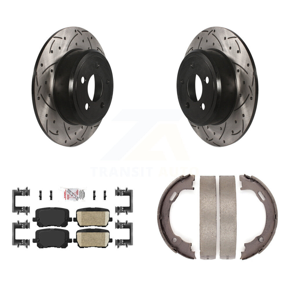 Transit Auto KDA-103309 Disc Brake Kit for 2014-2018 Dodge Charger - Rear product image