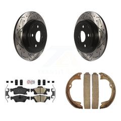 Transit Auto KDA-103316 Disc Brake Kit for 2011-2017 Dodge Durango, Jeep Grand Cherokee - Rear product image