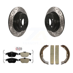 Transit Auto KDA-103330 Disc Brake Kit for 2008-2015 Mercedes-Benz C250, Mercedes-Benz C230, Mercedes-Benz C300 - Rear product image