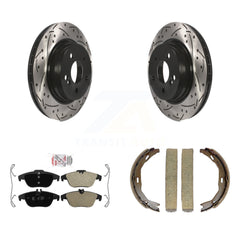 Transit Auto KDA-103331 Disc Brake Kit for 2008-2016 Mercedes-Benz C300, Mercedes-Benz C250, Mercedes-Benz E550 & more - Rear product image