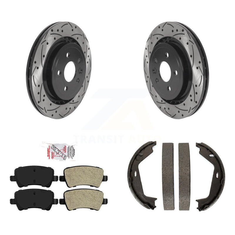 Transit Auto KDA-103332 Disc Brake Kit for 2007-2009 Volvo S80 - Rear product image