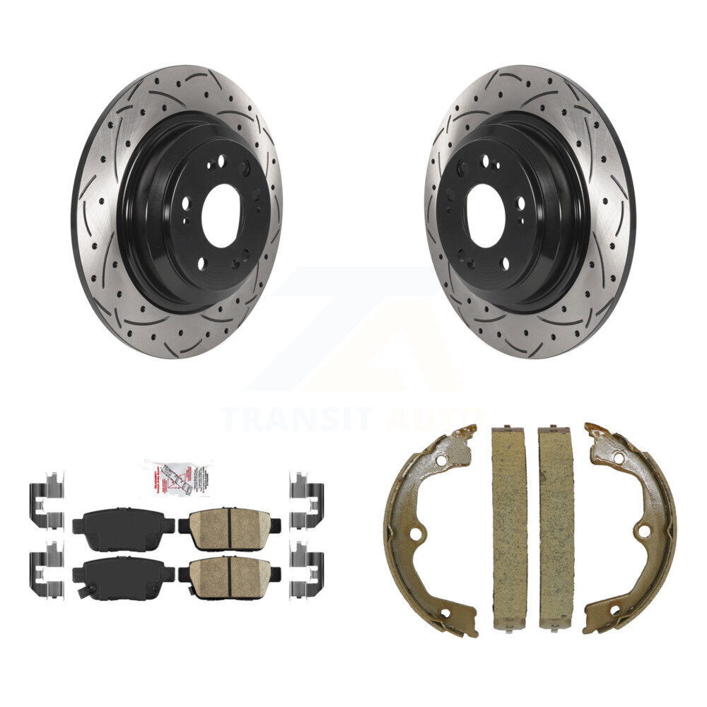 Transit Auto KDA-103335 Disc Brake Kit for 2009-2014 Acura TL - Rear product image