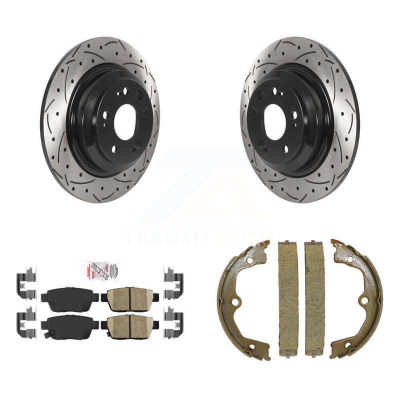 Transit Auto KDA-103335 Disc Brake Kit for 2009-2014 Acura TL - Rear product image