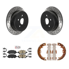 Transit Auto KDA-103338 Disc Brake Kit for 2009-2016 Toyota Venza - Rear product image