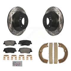 Transit Auto KDA-103340 Disc Brake Kit for 2010-2013 Kia Sorento, Hyundai Santa Fe - Rear product image