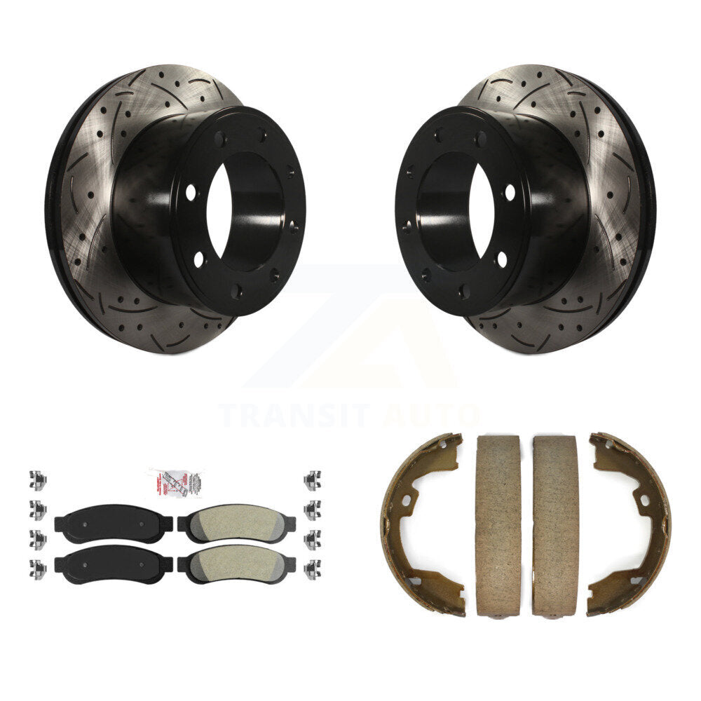Transit Auto KDA-103349 Disc Brake Kit for 2011-2012 Ford F-250 Super Duty, Ford F-350 Super Duty - Rear product image