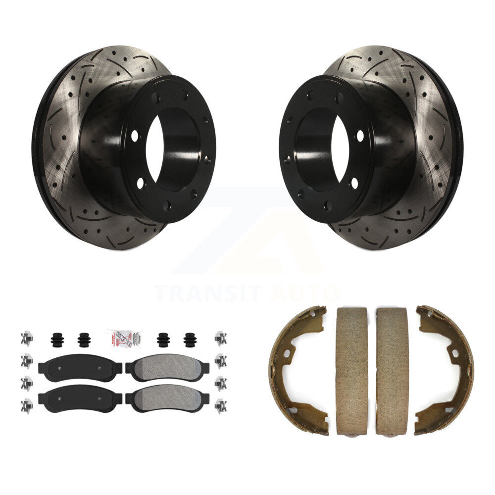 Transit Auto KDA-103350 Disc Brake Kit for 2011-2012 Ford F-250 Super Duty, Ford F-350 Super Duty - Rear product image