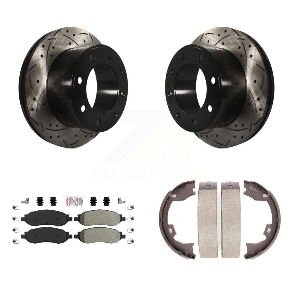 Transit Auto KDA-103351 Disc Brake Kit for 2005-2007 Ford F-250 Super Duty, Ford F-350 Super Duty - Rear product image