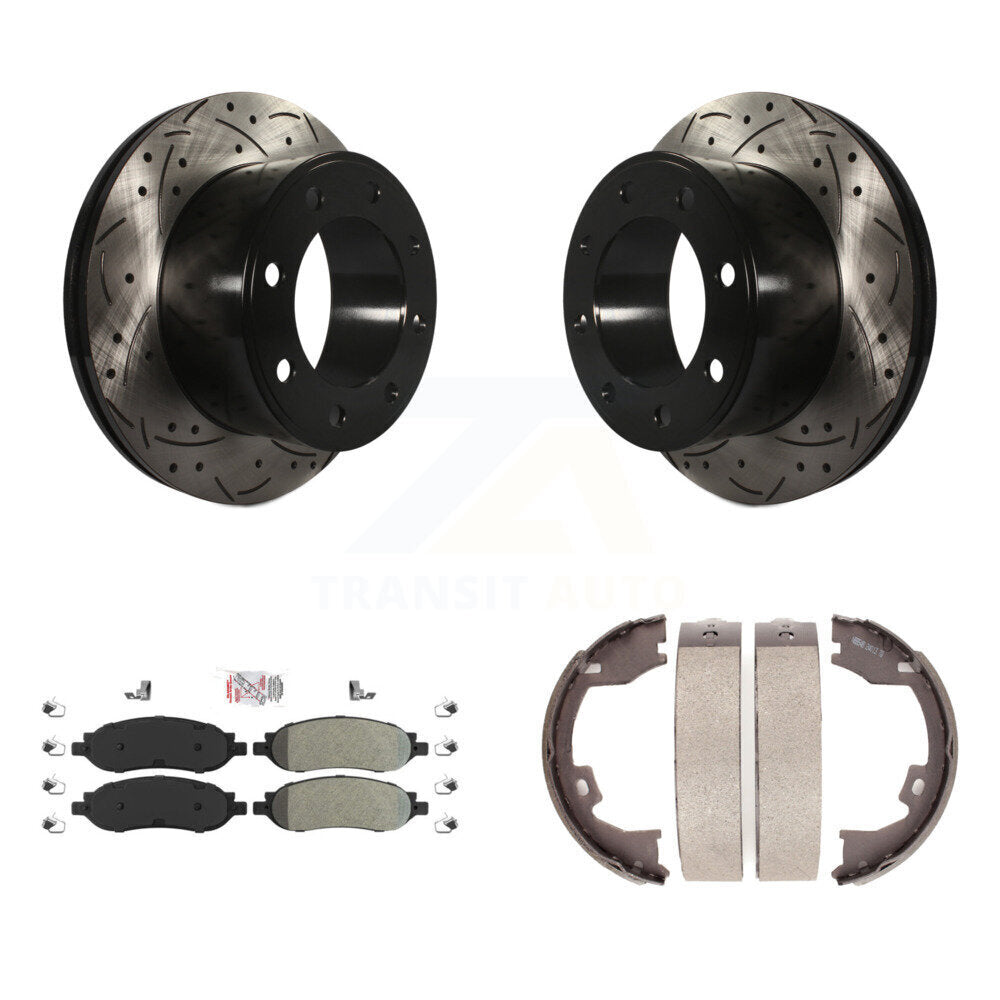 Transit Auto KDA-103352 Disc Brake Kit for 2005-2007 Ford F-250 Super Duty, Ford F-350 Super Duty - Rear product image
