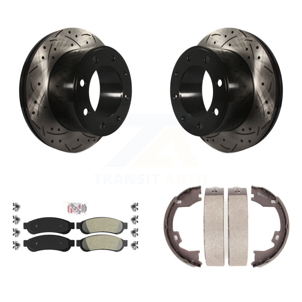 Transit Auto KDA-103353 Disc Brake Kit for 2008-2010 Ford F-350 Super Duty, Ford F-250 Super Duty - Rear product image