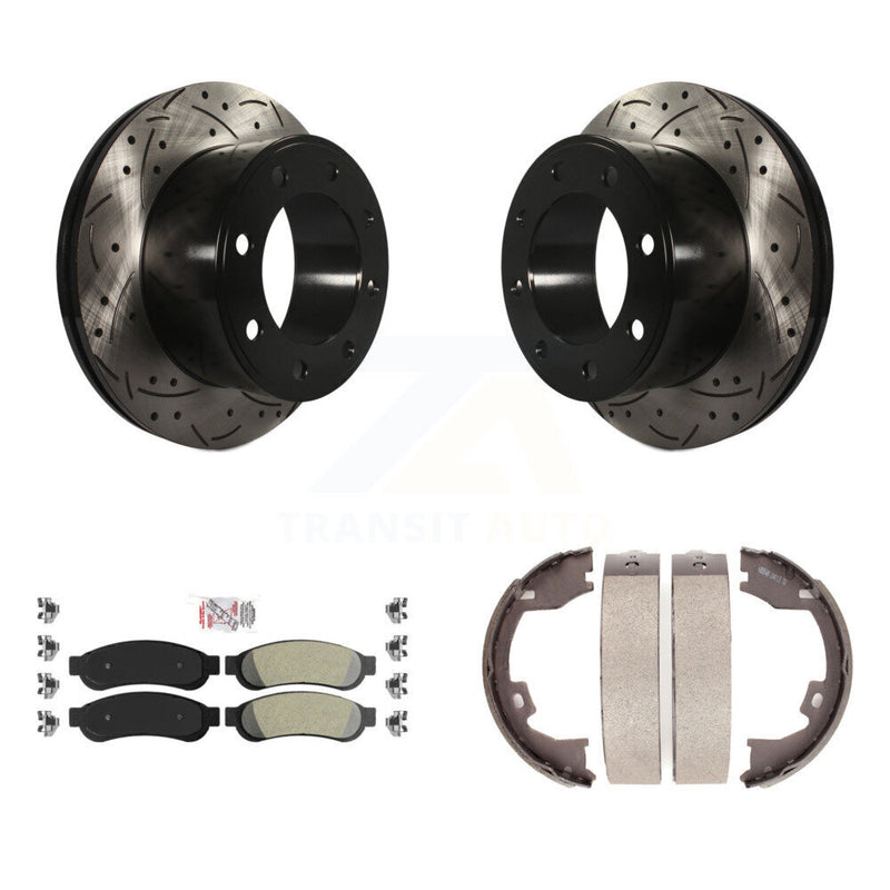 Transit Auto KDA-103353 Disc Brake Kit for 2008-2010 Ford F-350 Super Duty, Ford F-250 Super Duty - Rear product image