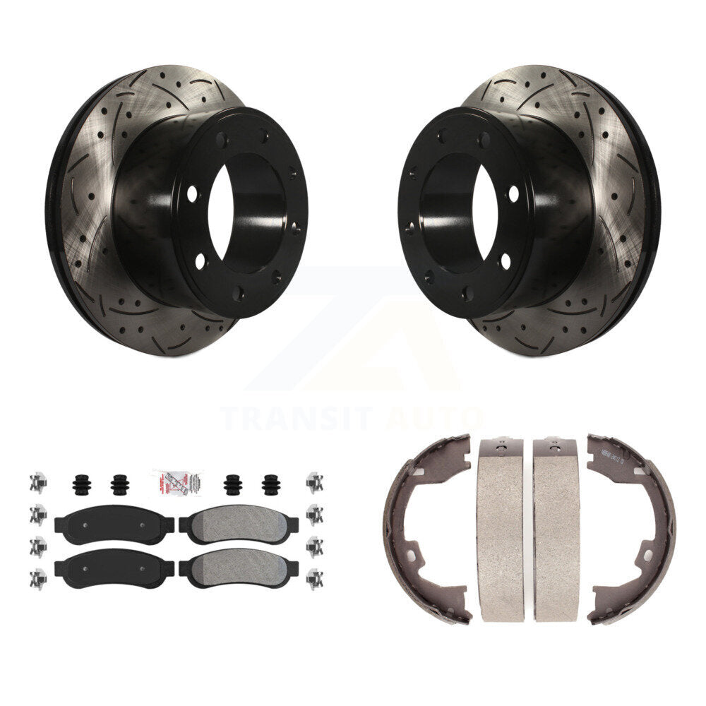 Transit Auto KDA-103354 Disc Brake Kit for 2008-2010 Ford F-350 Super Duty, Ford F-250 Super Duty - Rear product image
