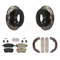 Transit Auto KDA-103356 Disc Brake Kit for 2007-2017 Jeep Compass, Jeep Patriot, Mitsubishi Lancer & more - Rear product image