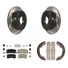 Transit Auto KDA-103360 Disc Brake Kit for 2008-2014 Mitsubishi Lancer, Mitsubishi Outlander - Rear product image
