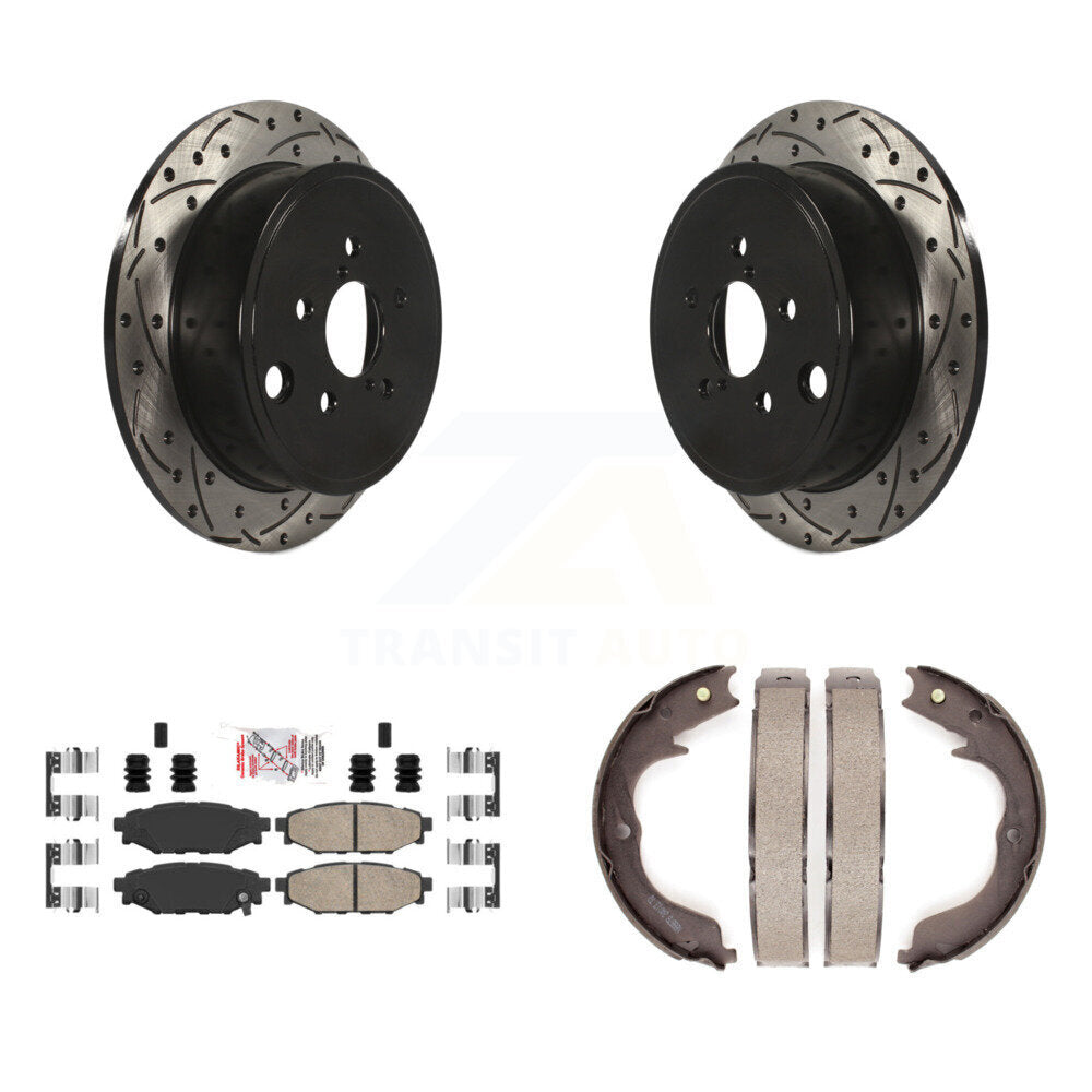 Transit Auto KDA-103366 Disc Brake Kit for 2008-2014 Subaru Impreza, Subaru Legacy, Subaru Outback & more - Rear product image