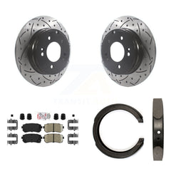 Transit Auto KDA-103369 Disc Brake Kit for 2014-2017 Hyundai Tucson, Hyundai Sonata, Kia Cadenza - Rear product image