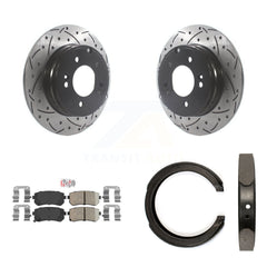 Transit Auto KDA-103370 Disc Brake Kit for 2014-2017 Hyundai Tucson, Hyundai Sonata, Kia Cadenza - Rear product image