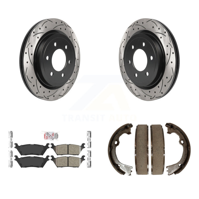 Transit Auto KDA-103371 Disc Brake Kit for 2018-2020 Ford F-150 - Rear product image
