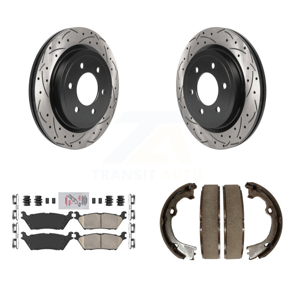 Transit Auto KDA-103372 Disc Brake Kit for 2018-2020 Ford F-150 - Rear product image