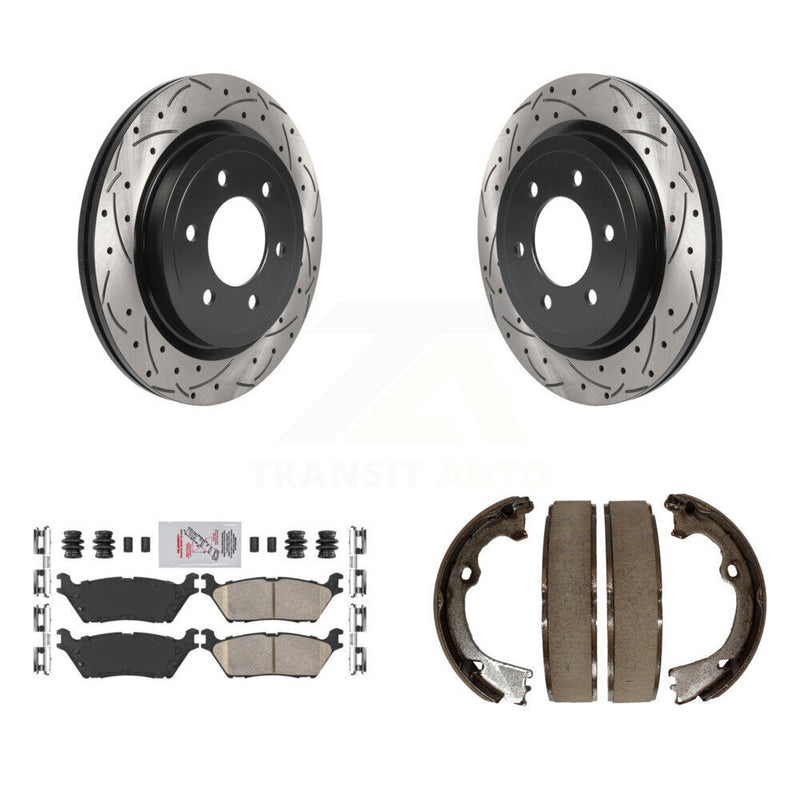 Transit Auto KDA-103372 Disc Brake Kit for 2018-2020 Ford F-150 - Rear product image