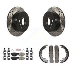 Transit Auto KDA-103373 Disc Brake Kit for 2012-2018 Lexus ES350, Lexus ES300h, Toyota Avalon & more - Rear product image