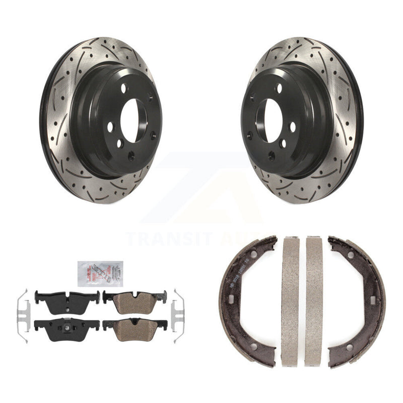 Transit Auto KDA-103377 Disc Brake Kit for 2013-2020 BMW 320i xDrive, BMW 328d xDrive, BMW 330i & more - Rear product image