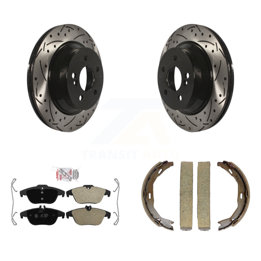 Transit Auto KDA-103379 Disc Brake Kit for 2010-2015 Mercedes-Benz E400, Mercedes-Benz E350 - Rear product image