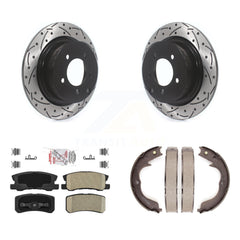 Transit Auto KDA-103382 Disc Brake Kit for 2008 Mitsubishi Outlander - Rear product image