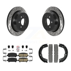 Transit Auto KDA-103385 Disc Brake Kit for 2015-2020 Chevrolet Colorado, GMC Canyon - Rear product image