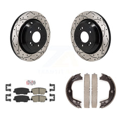Transit Auto KDA-103386 Disc Brake Kit for 2011-2013 Hyundai Equus - Rear product image