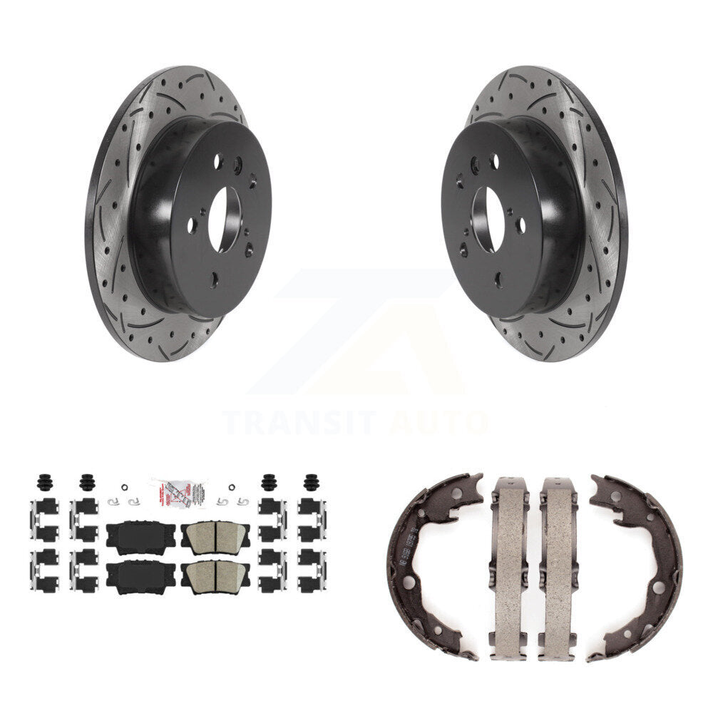 Transit Auto KDA-103388 Disc Brake Kit for 2018-2023 Toyota Camry - Rear product image