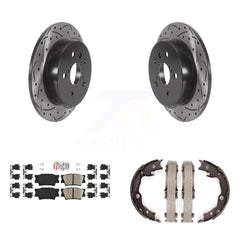 Transit Auto KDA-103389 Disc Brake Kit for 2018-2023 Toyota Camry - Rear product image