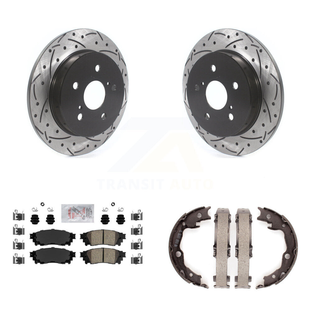 Transit Auto KDA-103390 Disc Brake Kit for 2018-2023 Toyota Camry, Toyota RAV4 - Rear product image