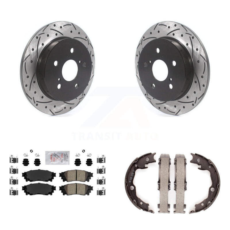 Transit Auto KDA-103390 Disc Brake Kit for 2018-2023 Toyota Camry, Toyota RAV4 - Rear product image