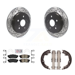 Transit Auto KDA-103391 Disc Brake Kit for 2018-2023 Toyota Camry, Toyota RAV4 - Rear product image
