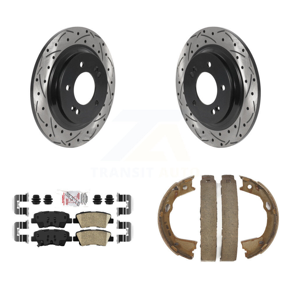 Transit Auto KDA-103397 Disc Brake Kit for 2013-2016 Kia Optima - Rear product image