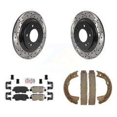 Transit Auto KDA-103398 Disc Brake Kit for 2015-2017 Hyundai Azera, Hyundai Sonata - Rear product image