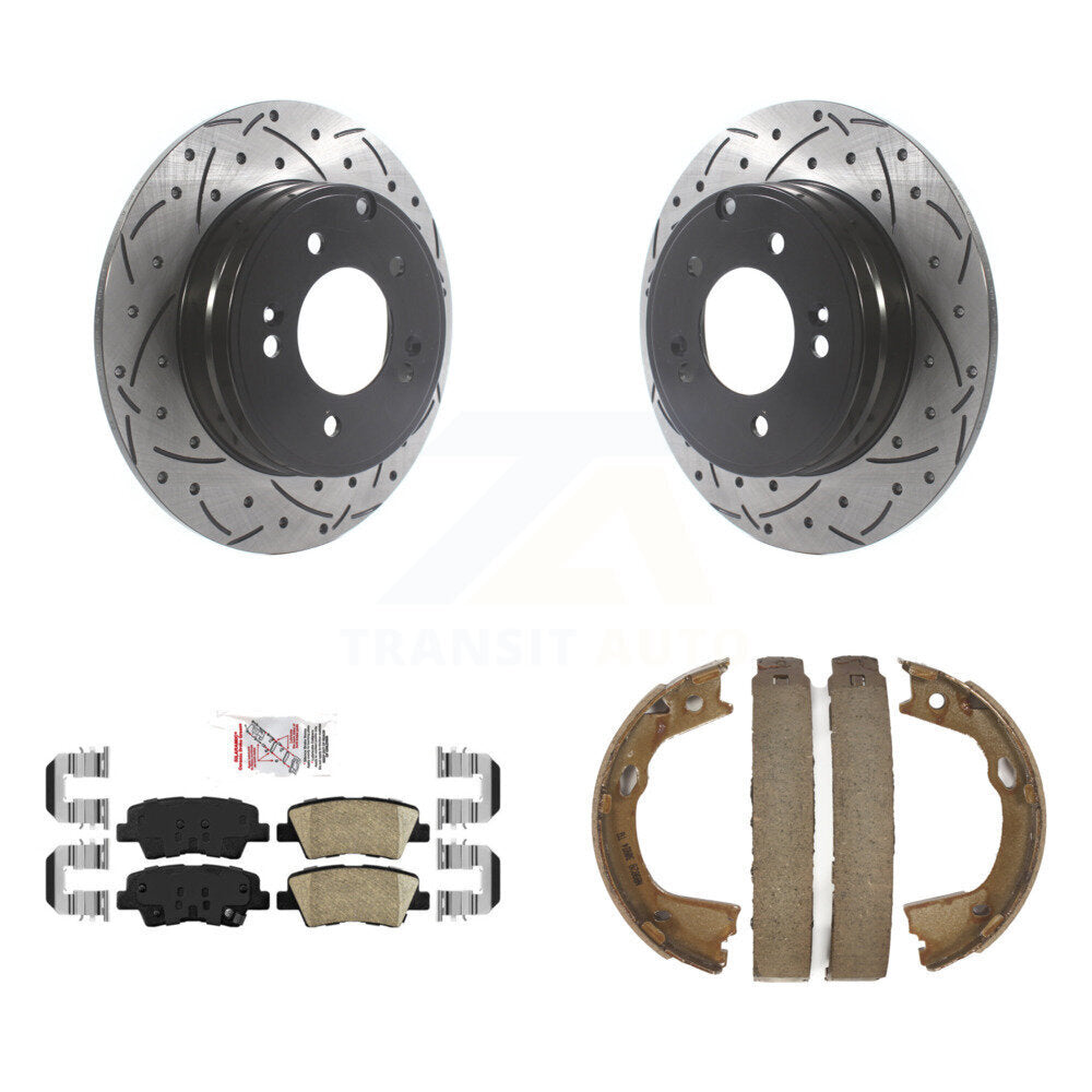 Transit Auto KDA-103401 Disc Brake Kit for 2016 Kia Optima - Rear product image