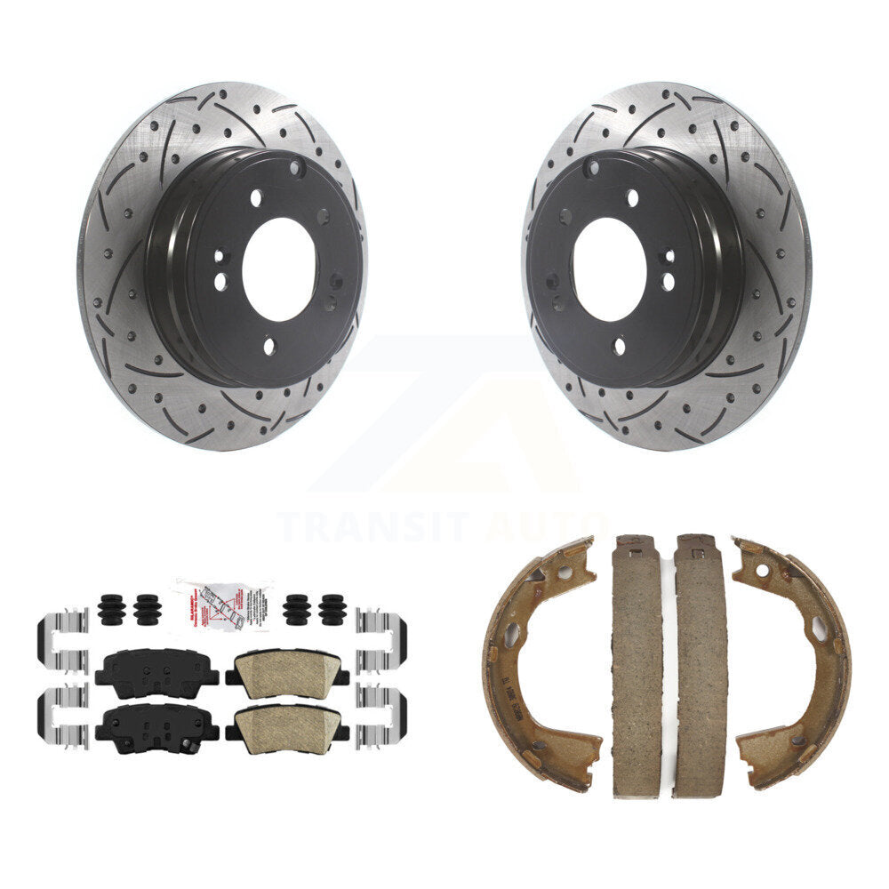 Transit Auto KDA-103402 Disc Brake Kit for 2016 Kia Optima - Rear product image