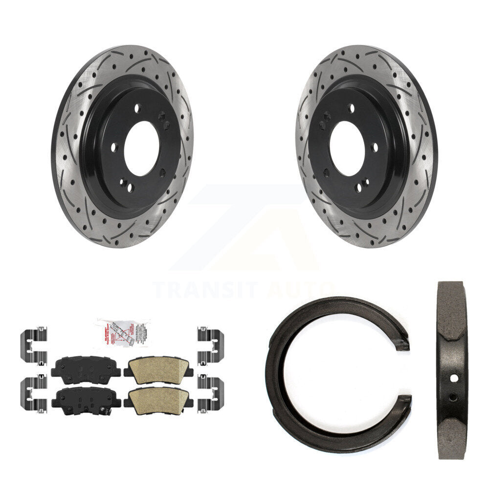 Transit Auto KDA-103403 Disc Brake Kit for 2016 Kia Optima - Rear product image