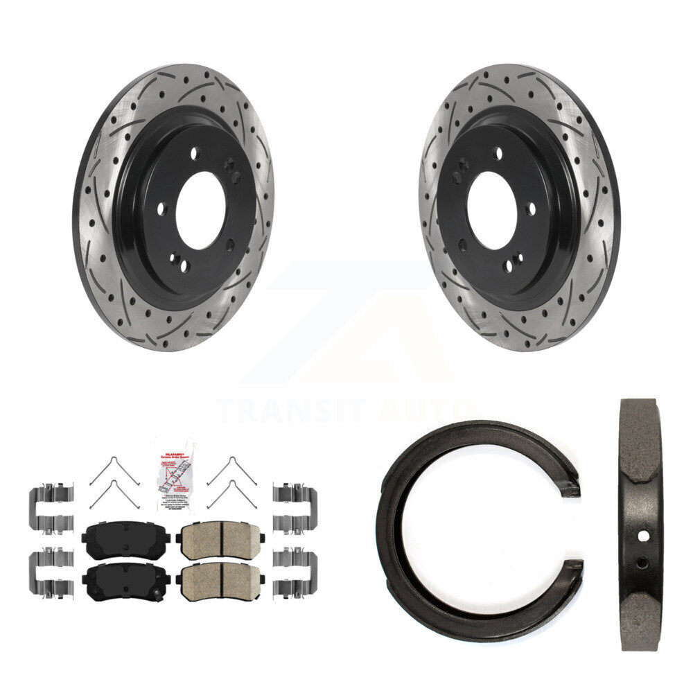 Transit Auto KDA-103404 Disc Brake Kit for 2016 Kia Optima - Rear product image