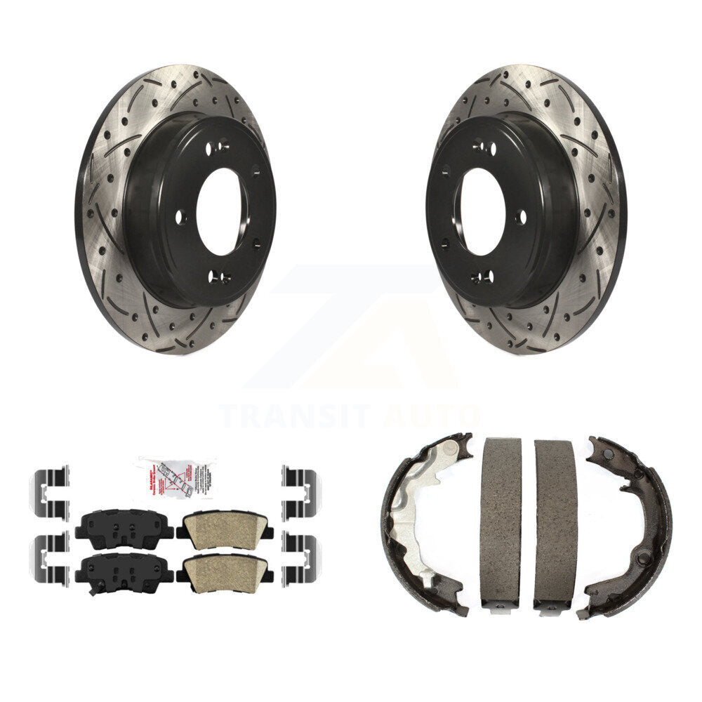 Transit Auto KDA-103409 Disc Brake Kit for 2014 Kia Forte, Kia Forte Koup - Rear product image