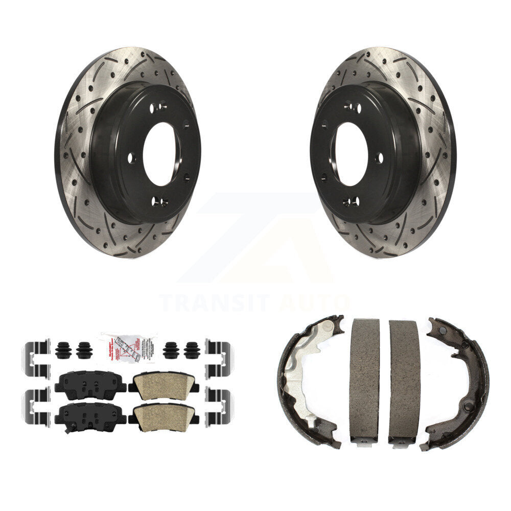 Transit Auto KDA-103410 Disc Brake Kit for 2014 Kia Forte, Kia Forte Koup - Rear product image