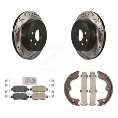 Transit Auto KDA-103417 Disc Brake Kit for 2003-2005 INFINITI G35, Nissan 350Z - Rear product image