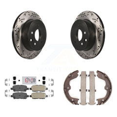 Transit Auto KDA-103418 Disc Brake Kit for 2003-2005 INFINITI G35, Nissan 350Z - Rear product image