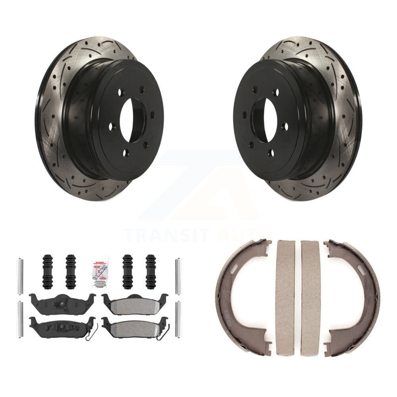Transit Auto KDA-103420 Disc Brake Kit for 2004-2008 Lincoln Mark LT, Ford F-150 - Rear product image
