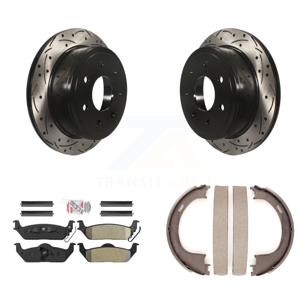 Transit Auto KDA-103421 Disc Brake Kit for 2004-2008 Lincoln Mark LT, Ford F-150 - Rear product image