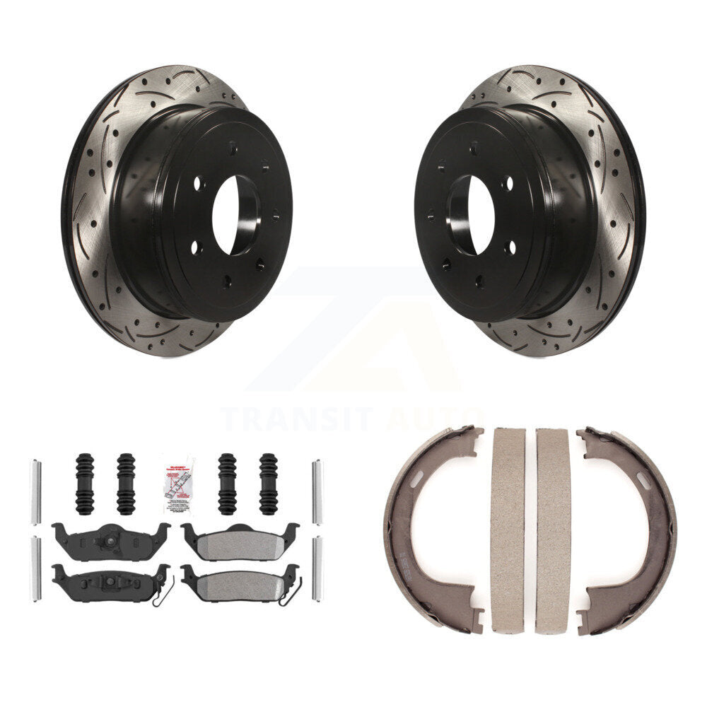 Transit Auto KDA-103422 Disc Brake Kit for 2004-2008 Lincoln Mark LT, Ford F-150 - Rear product image